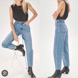 Aritzia Denim Forum Gia High Rise Carrot Jeans Size 28